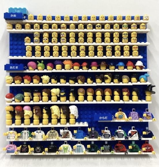 レゴ　パーツミニフィグまとめ LEGO（レゴ） パーツ 髪 ばら売り #64798 ミニフィグ ヘア - オール