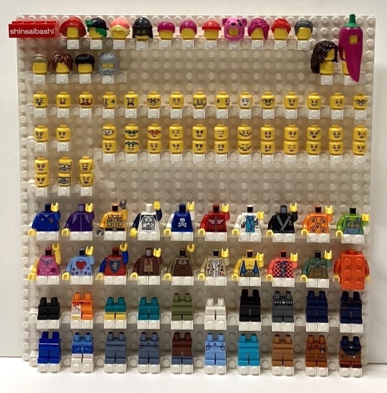 ビルド・ア・ミニフィギュア パーツ一覧公開！ - レゴ®ストア