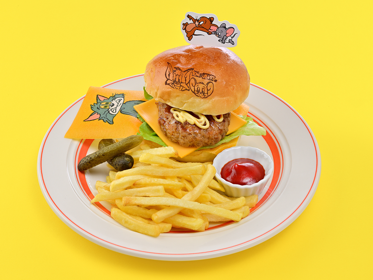 いたずら成功！？ぺったんこトム テリヤキバーガー